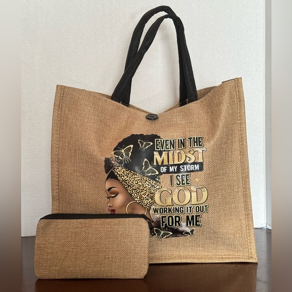 Women’s Handbag Tote Bag 2pcs - Picture 7 of 10